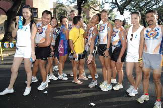 UP Centennial run marathon enthusiasts